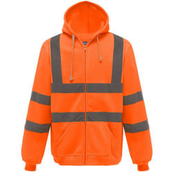 Yoko Hi Visibility - Veste réfléchissante à capuche - Homme (Orange)