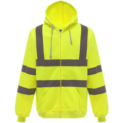 Yoko Hi Visibility - Veste réfléchissante à capuche - Homme (Jaune)
