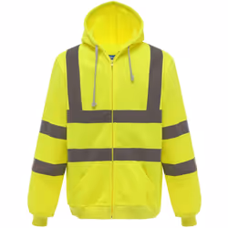 Yoko Hi Visibility - Veste réfléchissante à capuche - Homme (Jaune)