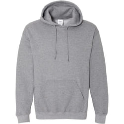 Gildan - Sweatshirt à capuche - Unisexe (Gris graphite chiné)