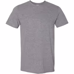Gildan - T-shirt manches courtes - Homme (Gris chiné)