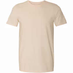 Gildan - T-shirt manches courtes - Homme (Beige clair)