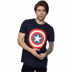 Marvel - T-shirt - Homme (Bleu marine)