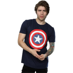 Marvel - T-shirt - Homme (Bleu marine)