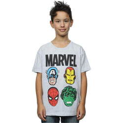 Marvel - T-shirt - Garçon (Gris chiné)