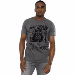 Star Wars - T-shirt - Homme (Charbon)