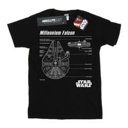 Star Wars - T-shirt MILLENNIUM - Homme (Noir)