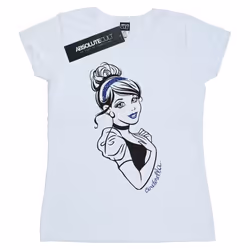 Disney Princess - T-shirt - Femme (Blanc)
