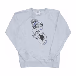 Disney Princess - Sweat - Femme (Gris chiné)