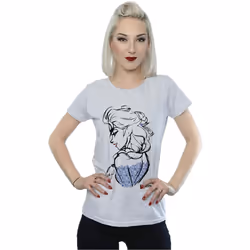 Disney - T-shirt FROZEN - Femme (Gris chiné)