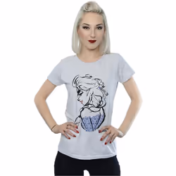 Disney - T-shirt FROZEN - Femme (Gris chiné)