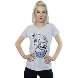 Disney - T-shirt FROZEN - Femme (Gris chiné)