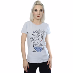 Disney - T-shirt FROZEN - Femme (Gris chiné)