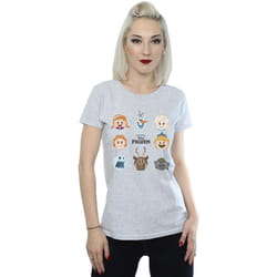 Disney - T-shirt FROZEN - Femme (Gris chiné)