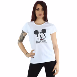 Disney - T-shirt SINCE - Femme (Blanc)