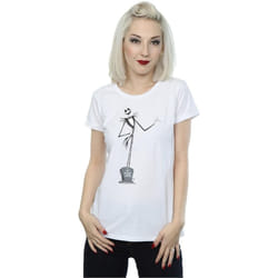Disney - T-shirt NIGHTMARE BEFORE CHRISTMAS - Femme (Blanc)