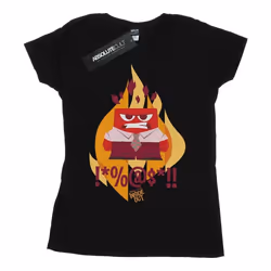 Disney - T-shirt INSIDE OUT FIRED UP - Femme (Noir)