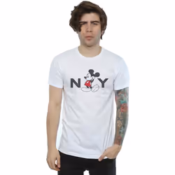 Disney - T-shirt NY - Homme (Blanc)