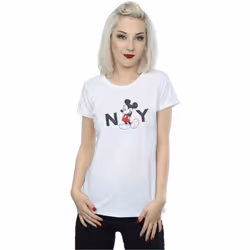 Disney - T-shirt NY - Femme (Blanc)