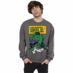 Marvel - Sweat KRUNCH - Homme (Charbon)