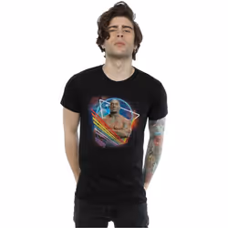 Marvel - T-shirt GUARDIANS OF THE GALAXY - Homme (Noir)
