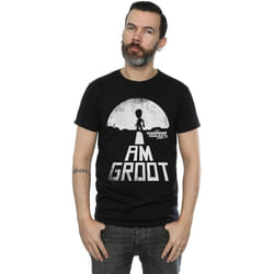 Marvel - T-shirt GUARDIANS OF THE GALAXY AM GROOT - Homme (Noir)