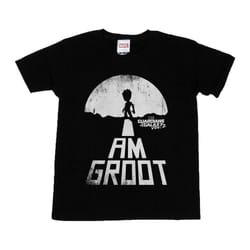 Marvel - T-shirt GUARDIANS OF THE GALAXY AM GROOT - Garçon (Noir)