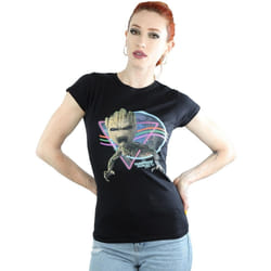 Marvel - T-shirt GUARDIANS OF THE GALAXY - Femme (Noir)