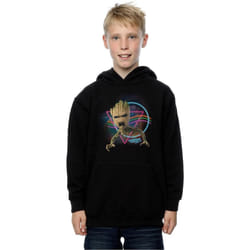 Marvel - Sweat à capuche GUARDIANS OF THE GALAXY - Garçon (Noir)