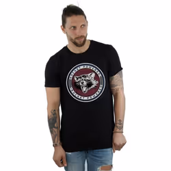Marvel - T-shirt GUARDIANS OF THE GALAXY ROCKET POWERED - Homme (Noir)