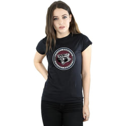Marvel - T-shirt GUARDIANS OF THE GALAXY ROCKET POWERED - Femme (Noir)