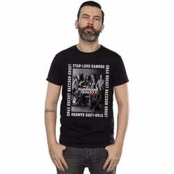 Marvel - T-shirt GUARDIANS OF THE GALAXY - Homme (Noir)
