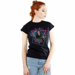 Marvel - T-shirt GUARDIANS OF THE GALAXY - Femme (Noir)