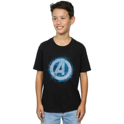 Marvel - T-shirt AVENGERS - Garçon (Noir)