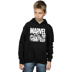 Marvel - Sweat à capuche - Garçon (Noir)