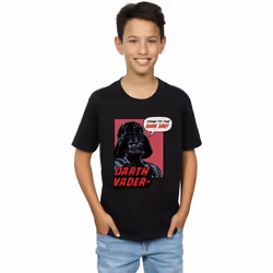 Star Wars - T-shirt COME TO THE DARK SIDE - Garçon (Noir)