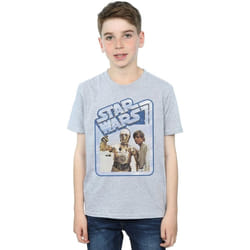 Star Wars - T-shirt - Garçon (Gris chiné)