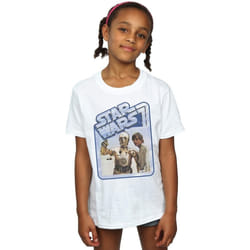 Star Wars - T-shirt - Fille (Blanc)
