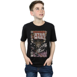 Star Wars - T-shirt MILLENNIUM - Garçon (Noir)