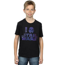 Star Wars - T-shirt LOVE STAR WARS - Garçon (Noir)