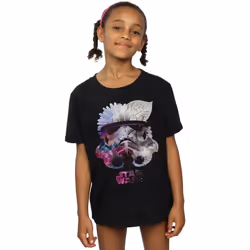 Star Wars - T-shirt - Fille (Noir)