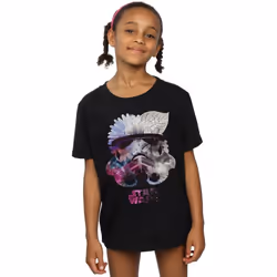 Star Wars - T-shirt - Fille (Noir)