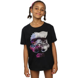 Star Wars - T-shirt - Fille (Noir)