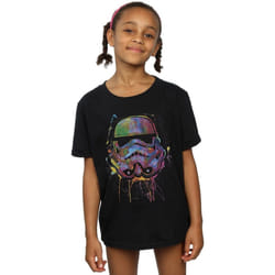 Star Wars - T-shirt - Fille (Noir)