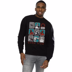 Star Wars - Sweat THE LAST JEDI DARK SIDE - Homme (Noir)