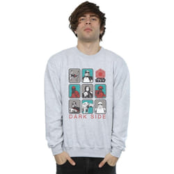 Star Wars - Sweat THE LAST JEDI DARK SIDE - Homme (Gris chiné)