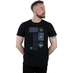 Star Wars - T-shirt THE LAST JEDI THE RESISTANCE - Homme (Noir)