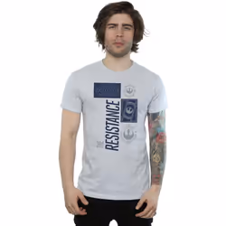 Star Wars - T-shirt THE LAST JEDI THE RESISTANCE - Homme (Gris chiné)