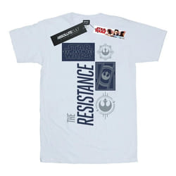 Star Wars - T-shirt THE LAST JEDI THE RESISTANCE - Femme (Blanc)
