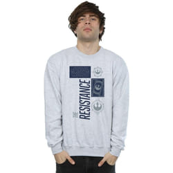 Star Wars - Sweat THE LAST JEDI THE RESISTANCE - Homme (Gris chiné)
